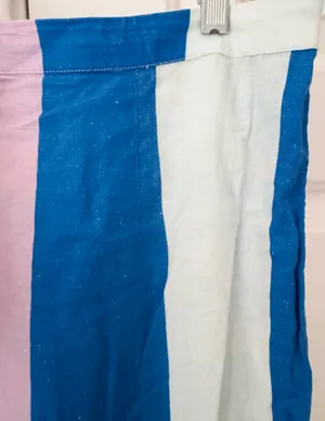 Anthropologie Celandine Linen Blend Breezy High-Slit Maxi Skirt, Size M/L thumbnail 7