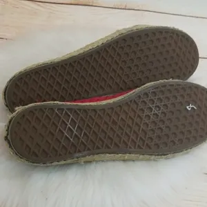Vans KVD JUTE slip on flat shoes loafers sz 10 thumbnail 8