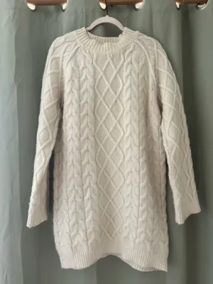 Lulus White Sweater Dress thumbnail 1