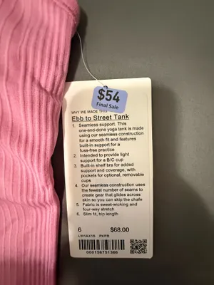 Lululemon Ebb To Street Tank thumbnail 3