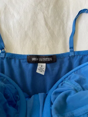 Urban Outfitters Corset Dress Mini Blue thumbnail 3