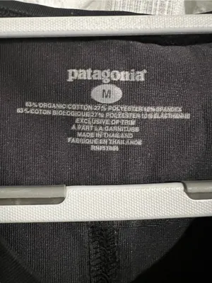 Patagonia Black V-Neck Short Sleeve Dress thumbnail 3