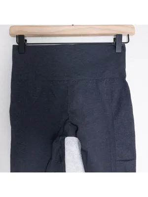 Lululemon Ebb to Street Legging 4 Heathered Black Seamless Mid Rise thumbnail 9
