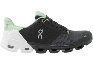 ON Cloudflyer 4 Road Running Shoes CloudTec Athletic Lace Up Black White 8 thumbnail 1