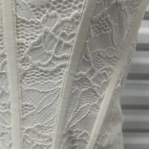 Princess Polly Brea Strapless Mini Dress Size 12 White Embroidered Lace Party thumbnail 9