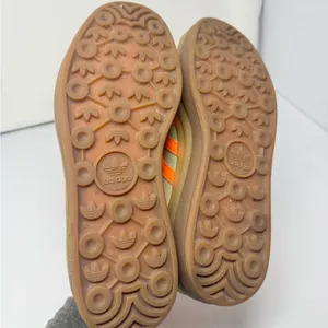 Adidas Originals GAZELLE BOLD IH7495 Sneakers Green Orange Women’s 7.5 thumbnail 7