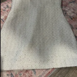 NWT Mango sequin knitted mini dress in light beige size‎ 6 thumbnail 5