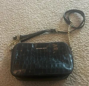 Crossbody Michael kors black purse bag thumbnail 1