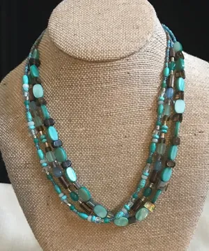 Silpada Sterling silver triple strand Necklace thumbnail 1