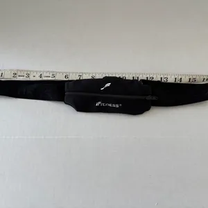Fitness Adjustable Black‎ Athletic Belt. Black thumbnail 8