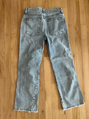 Alice + Olivia AO LA Perfect Crop Kick flare Jean in rebel rebel size 26 thumbnail 8