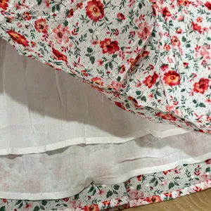 Red Dress Boutique Floral Mini Dress - Red and White thumbnail 8