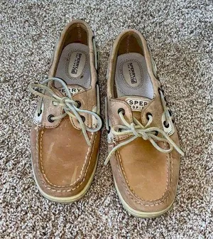 Sperry Angelfish Leopard Jacquard Slip-On Boat Shoe thumbnail 1
