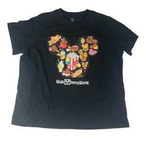 Disney Eats size XL Black short sleeve exclusive Parks shirt food Mickey mouse thumbnail 1