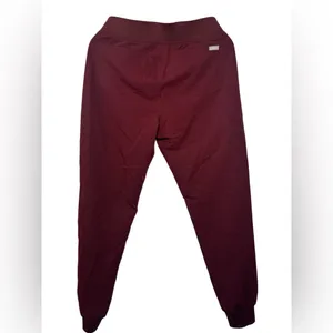 Figs Burgundy Zamora Jogger Scrub Pants thumbnail 4