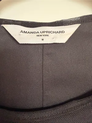 Amanda Uprichard Romine Mesh Long Sleeve Too Medium thumbnail 2