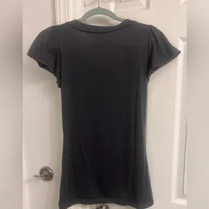 Agenda Black Scoop Neck Tunic with Silver Sequin Embellishment thumbnail 4