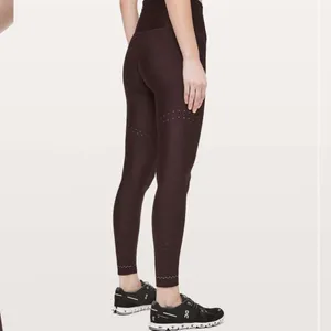 Lululemon Zoned In Tight 27" Plum Shadow Size 10 thumbnail 4