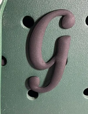 Alphabet BOGG BAG Inspired Decor Letter “G” - #107 thumbnail 1
