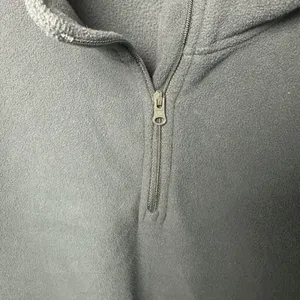 Lands' End Women's Deep Forest‎ Green Fleece Quarter Zip Pull Over Size XL thumbnail 3
