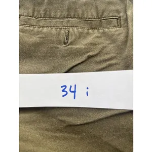 Hinge Shorts Cuffed Olive Green Stretch Mini Size Small Small Pockets thumbnail 9
