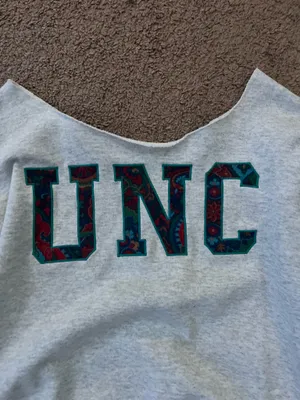 Unc vintage jansport cut crewneck thumbnail 2