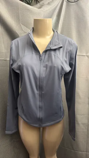 & Other Stories you size medium blue exercise sweater thumbnail 1