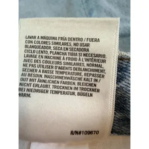 AGOLDE Criss Cross Distressed Denim Mini Skirt Light Wash 27 thumbnail 12