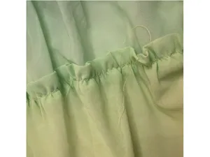 Champagne & Strawberry Rainbow Colorblock Tiered High Low Dress XS Chiffon Ombré thumbnail 11