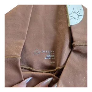 Offline by Aerie Shimmer Cropped Leggings Size: M thumbnail 3