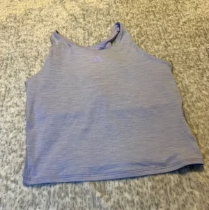 Adidas Tone Melange Training Tank Top‎ Women's Lavender Size L thumbnail 1