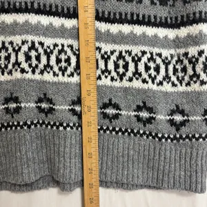 American Eagle Sweater Womens Sz S Fair Isle Nordic Cotton Wool Cabin Ski‎ Cozy thumbnail 4