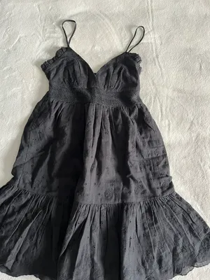 Urban Outfitters Black Floral Mini Dress thumbnail 2