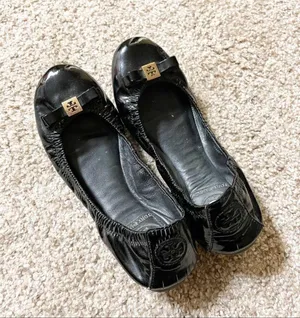 Tory Burch Eddie Bow Patent Leather Ballerina Flats thumbnail 7