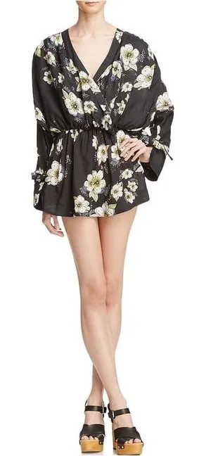 Free People Tuscan Dreams Floral Mini Dress & Tunic thumbnail 1