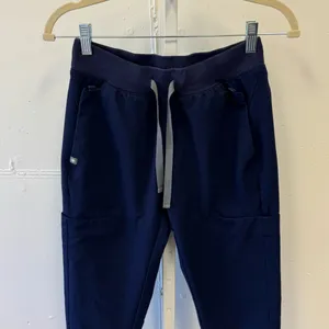 Figs Women's Jogger Scrub Pants Nurse Scrubs‎ Uniform Navy XXS W19SW2039 thumbnail 3