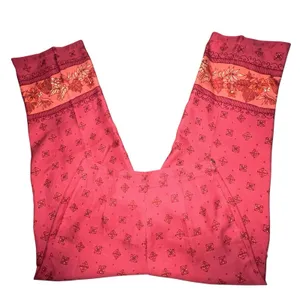 Vintage Tommy Bahama 100% Silk Pants Tropical Women's 8 Wide Leg Floral‎ Resort thumbnail 1