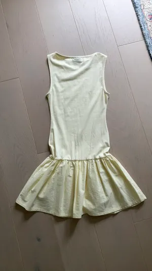 ASOS Butter Yellow Mini Dress thumbnail 5