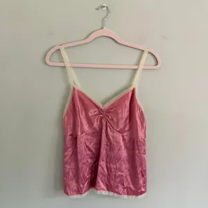 Y2k Pink Victoria'S Secret Slip Tank Top thumbnail 2