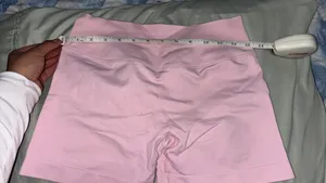 Voyjoy Amazon scrunch shorts Pink thumbnail 4