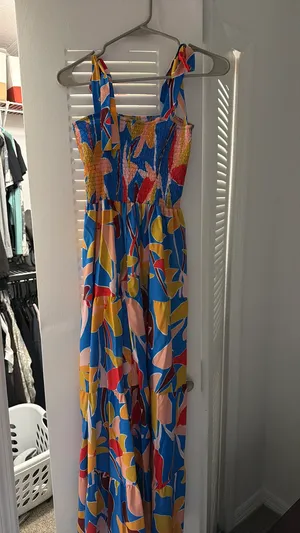 woman’s dress Blue thumbnail 3