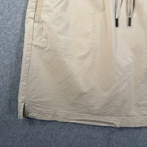 L.L.Bean Women's Small Regular Khaki Drawstring Elastic Waist Skirt Pockets thumbnail 3