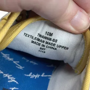 Tommy Hilfiger “Anni” Yellow Slip-On Sneaker Women’s Size 10M Preppy Designer thumbnail 6