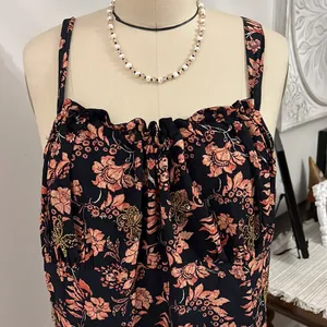 Free People Made Ya Look Sparkle Black Printed Mini Dress Size: Large thumbnail 13
