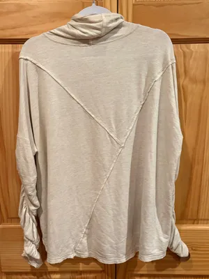 Free People FP Movement “Believe Layer" Long Sleeve off white women’s M thumbnail 3