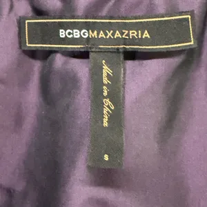 BCBGmaxazria Ruffle Mini Dress Womens S Dark Plum Night Luxe Party Dark Romantic thumbnail 12