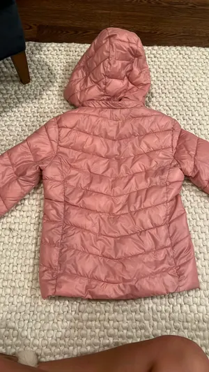 Pink H&M Puffer Jacket thumbnail 3