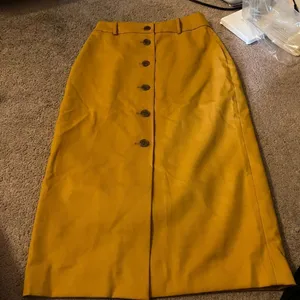 Wilfred yellow mustard pencil skirt 2‎ thumbnail 3