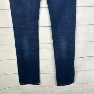 G Star Raw Women size 28 29 Dark Wash 3301 Low Rise Straight Leg Jeans thumbnail 6