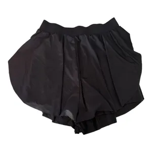 Buffbunny Collection Black 2-in-1 Flowy Athletic Shorts Women’s Medium thumbnail 1